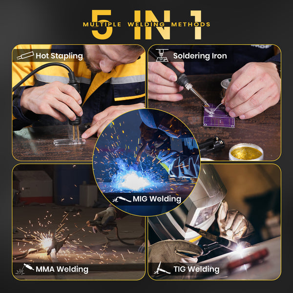 Saldatrice, pinzatrice a caldo e saldatore 5 in 1 SSimder SD-5010 PRO