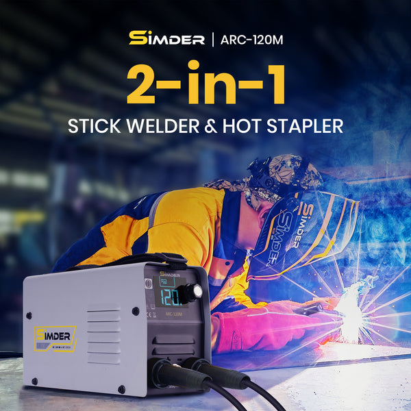SSIMDER ARC-120M Stick Welder & Hot Stapler