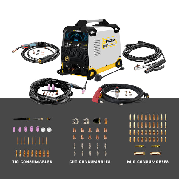 United Kingdom-SSimder Upgraded SD-4050Pro(2024) 10-in-1 Aluminum Welder&Cutter