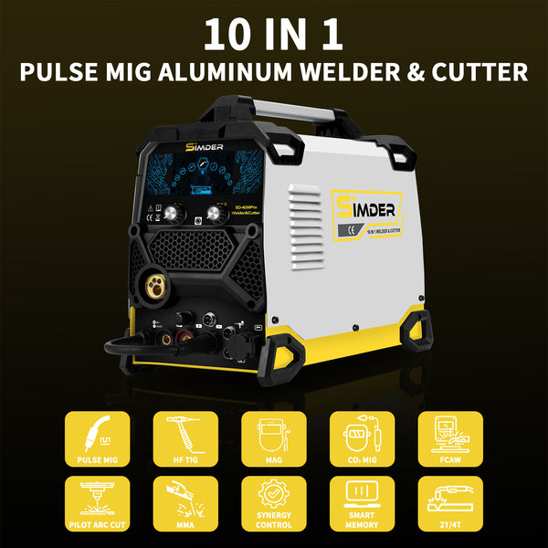 United Kingdom-SSimder Upgraded SD-4050Pro(2024) 10-in-1 Aluminum Welder&Cutter