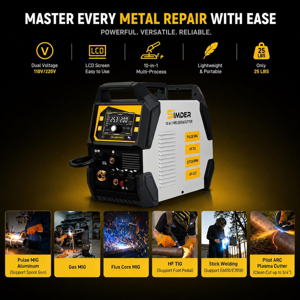 SSimder SD-4050PRO Review: The 10-in-1 Welder That Replaces Your Entire Workshop
