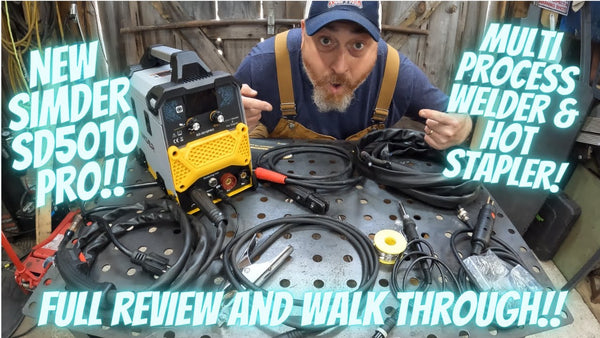 Multi Process Welder&Hot Stapler Full Review and Walk Through@Mad Ginger Customs