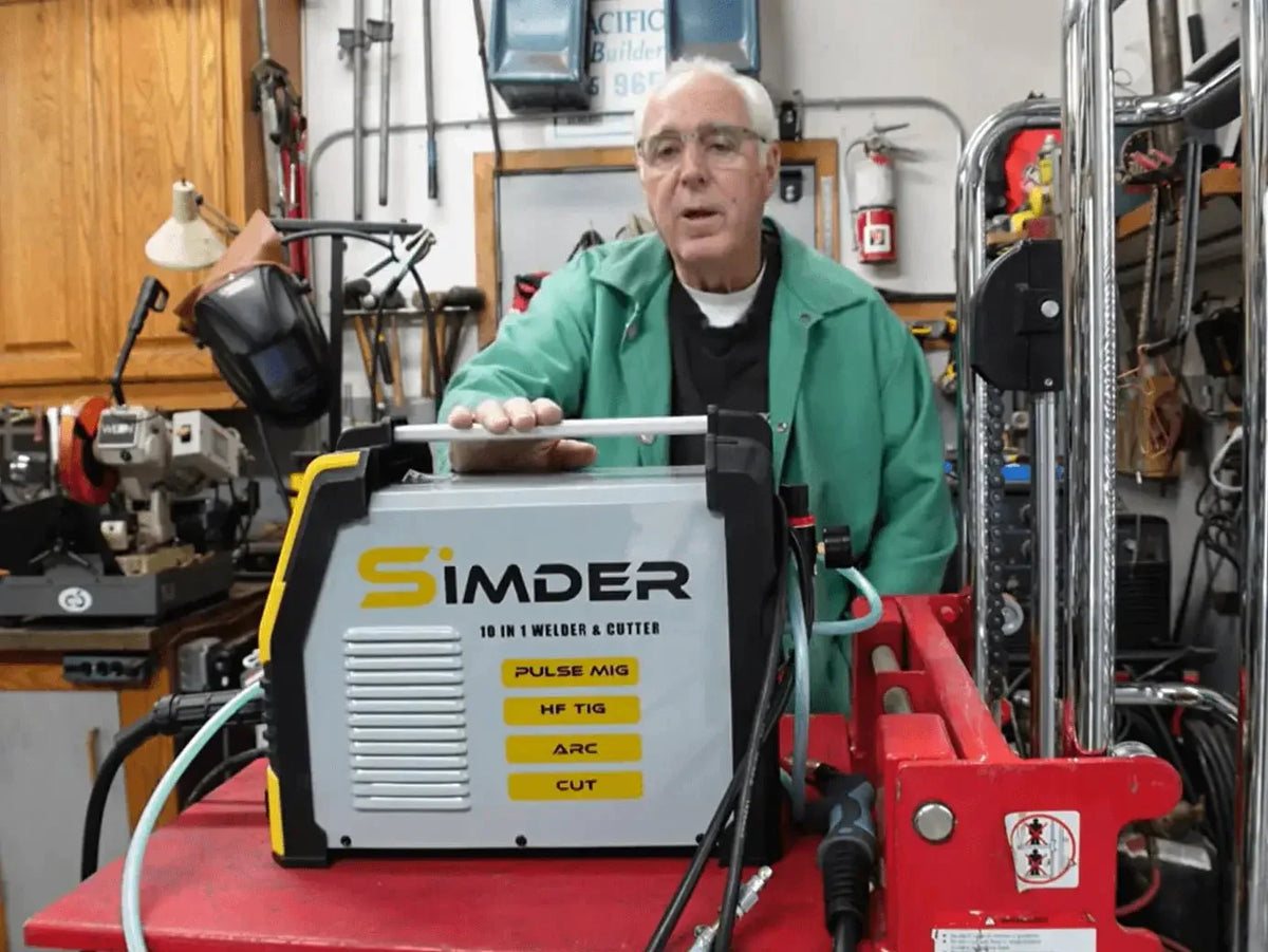 Simder SD-4050 Pro (Schweiß-/Schneidegerät) Testbericht – Simder Welder