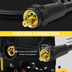 Pistola per torcia di saldatura MIG SSimder 15AK Stinger Euro Connection
