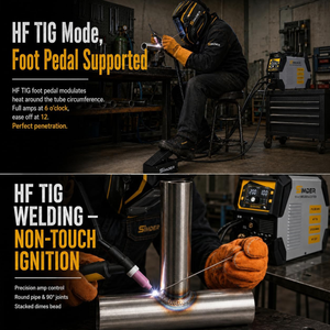 SSimder SD-4050 Pro 10-in-1  Aluminum MIG Welder Plasma Cutter Combo
