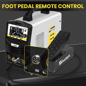 SSimder TIG-250AC 6 in 1 AC Pulse TIG Welder