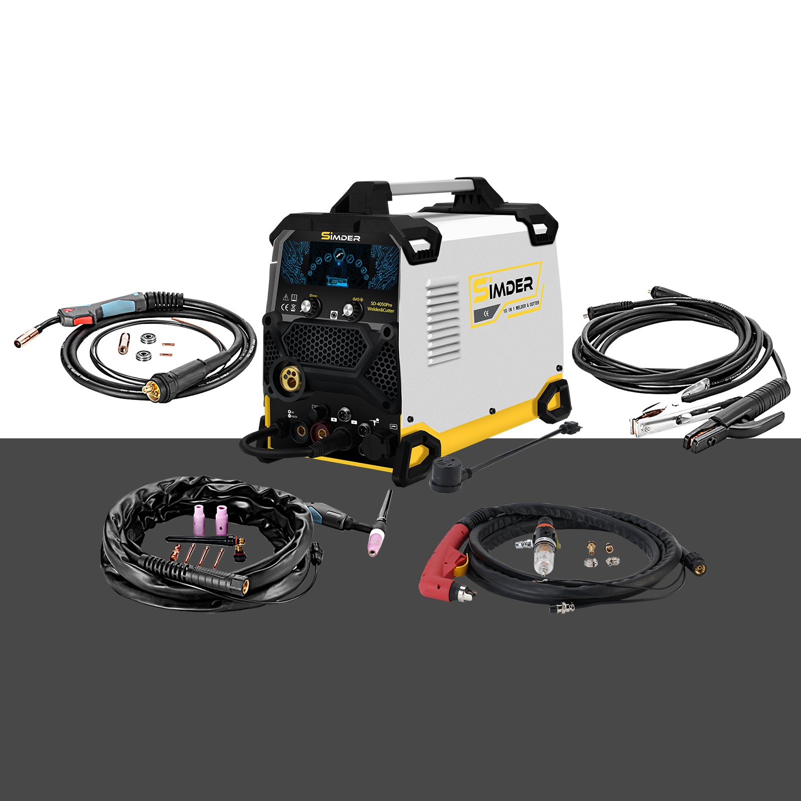 SSimder SD-4050Pro 10-in-1 Aluminum Welder&Cutter