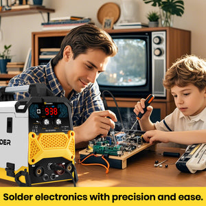 Saldatrice, pinzatrice a caldo e saldatore 5 in 1 SSimder SD-5010 PRO