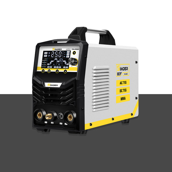 SSIMDER TIG-250 AC TIG Welder With Smart Synergic AC/DC TIG, AC/DC Pulse TIG, Spot TIG, Stick